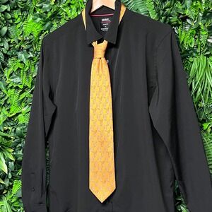 The Metropolitan Museum of Art Silk Necktie‎ Yellow Garden Tools 3145